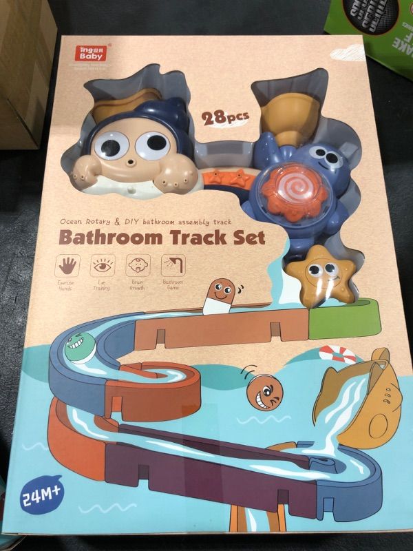 Photo 1 of BATHROOM TRACK SET. 28PCS