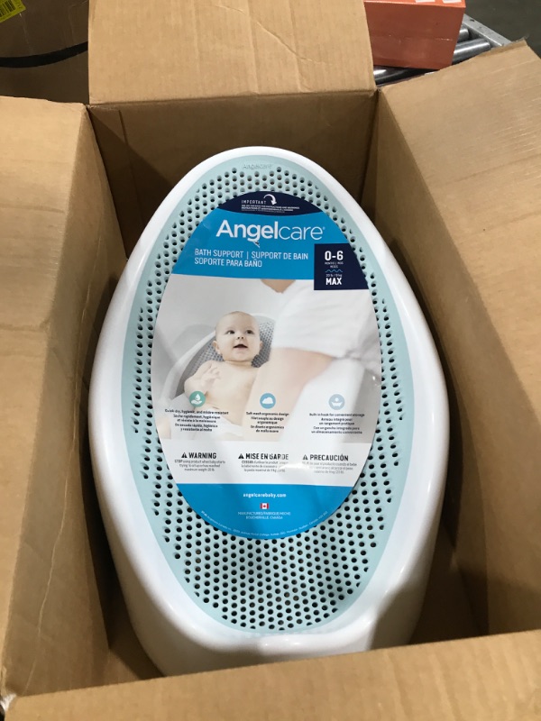 Photo 2 of Angelcare Baby Bath Support (Aqua) | Ideal for Babies Less than 6 Months Old