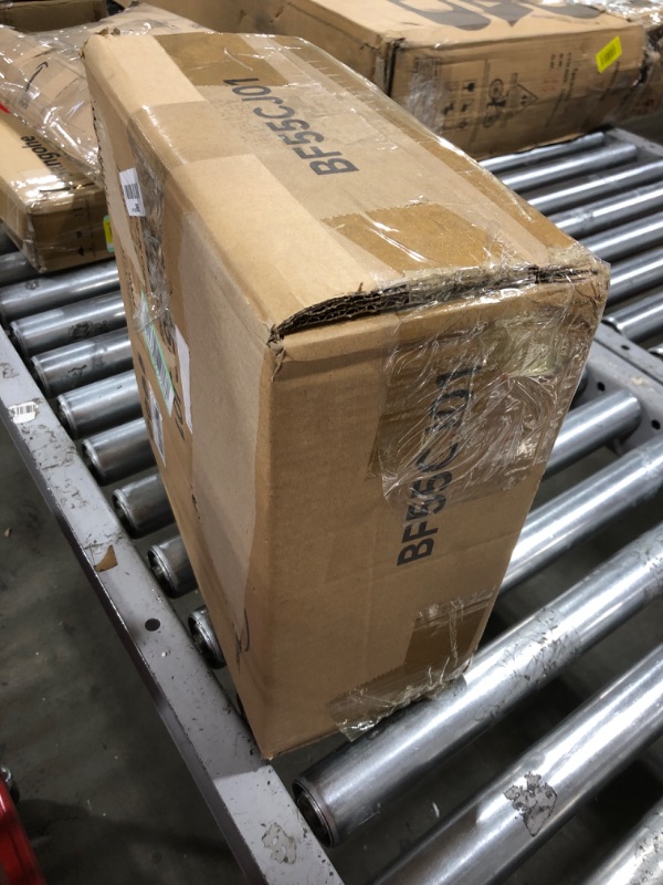 Photo 1 of HOOBRO 6-Tier Corner Shelf, Corner Square Rack Display Shelf, Wood Storage Rack Plant Stand, Corner Bookcase for Small Spaces, Living Room, Home Office, Kitchen, Rustic Brown and Black BF55CJ01 Rustic Brown+black 11.8"L x 11.8"W x 55.7"H