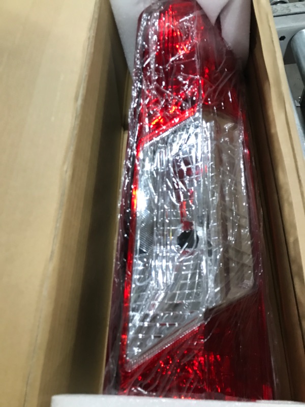 Photo 3 of PIT66 Tail Lights,Compatible with 2015-2022 Ford Transit Cargo 150 250 350 Tail Lamp Right Passenger Side 2015-2022 Transit(Basic Style) Red lens(Right)