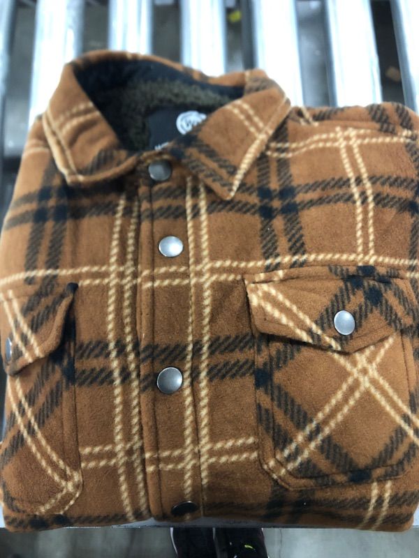 Photo 1 of BROWN PLAID SEPIA 
SIZE KIDS/JUNIORS 14/16