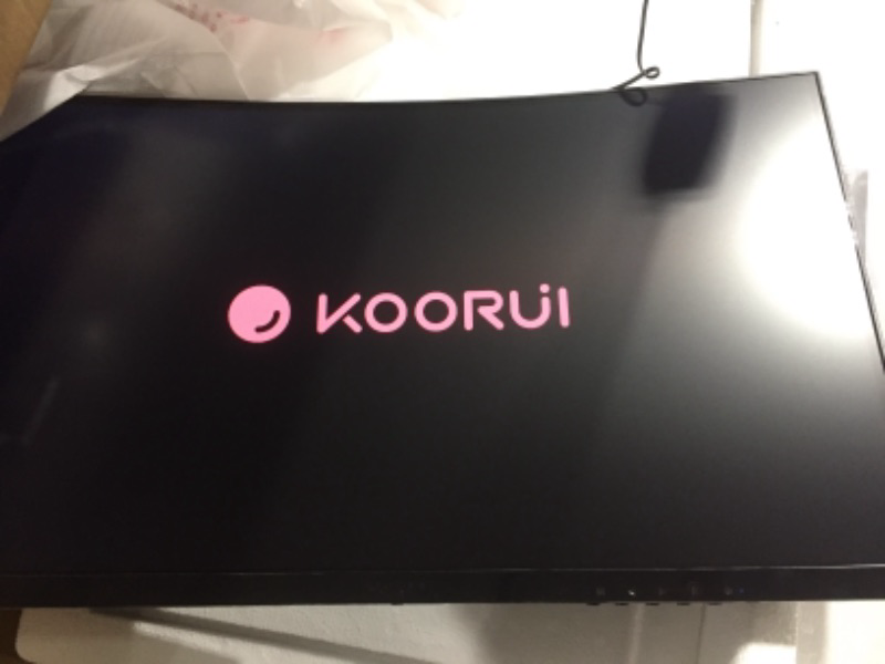 Photo 5 of KOORUI 24-Inch Curved Computer Monitor- Full HD 1080P 75Hz Gaming Monitor 1800R LED Monitor HDMI VGA, Tilt Adjustment, Eye Care, Black 24N5C 24N5C/75Hz
TESTED