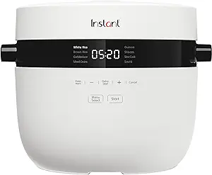 Photo 1 of Instant 20-Cup Rice Cooker, Rice and Grain Multi-Cooker with Carb Reducing Technology without Compromising Taste or Texture, From the Makers of Instant Pot, Includes 8 Cooking Presets