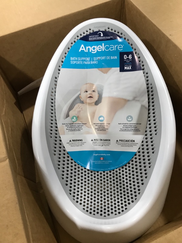 Photo 2 of Angelcare Baby Bath Support (Grey) | Ideal for Babies Less than 6 Months Old