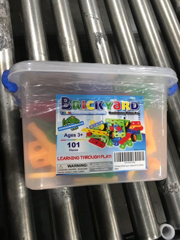 Photo 2 of Brickyard Building Blocks Stem Toys Kit Educational Construction Engineering
