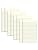 Photo 1 of 8.5 x 11.75 Inch Legal Pads 4 Pack Note Pads 30 Lines Glue Top Notepad with 50 Sheets Double-Sided Printing Writing Pad Beige 100gsm Thick Paper Legal Pad 9mm Wide Ruled Note Pad with Hardback