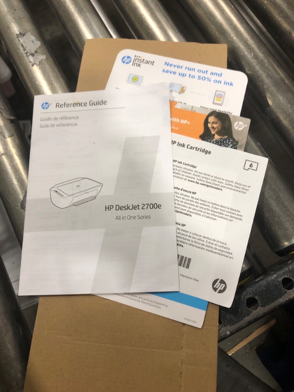 Photo 2 of HP DeskJet All-in-One Wireless Color Inkjet Printer, Print, Copy, Scan, Wireless USB Connectivity Mobile Printing Printer Cable