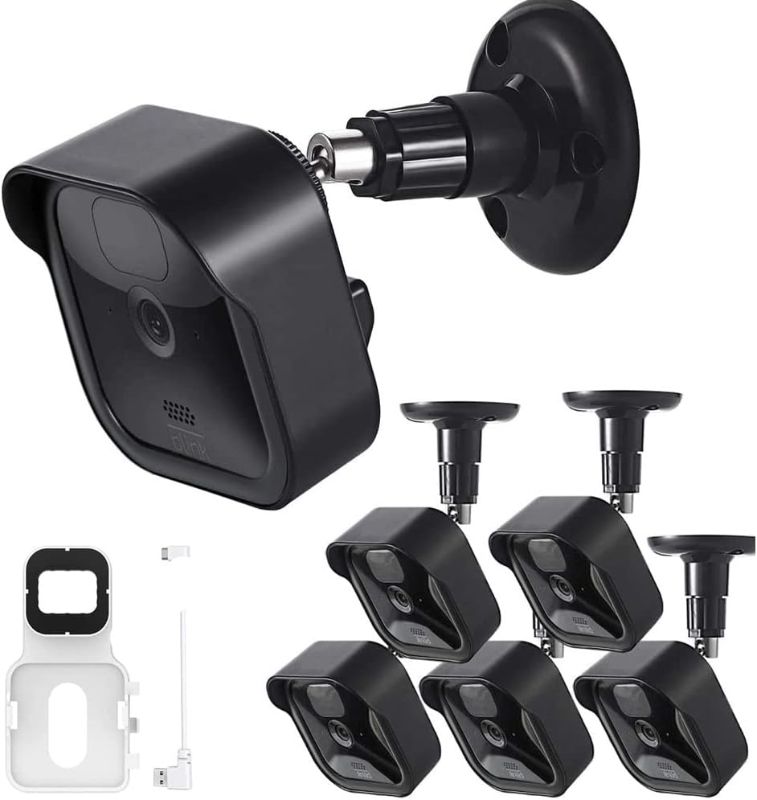Photo 1 of 5 Pcs Wall Mount Bracket for Blink Outdoor Camera,Weatherproof All-New Blink Outdoor Camera Housing and Mounting Bracket (5 Pack)
