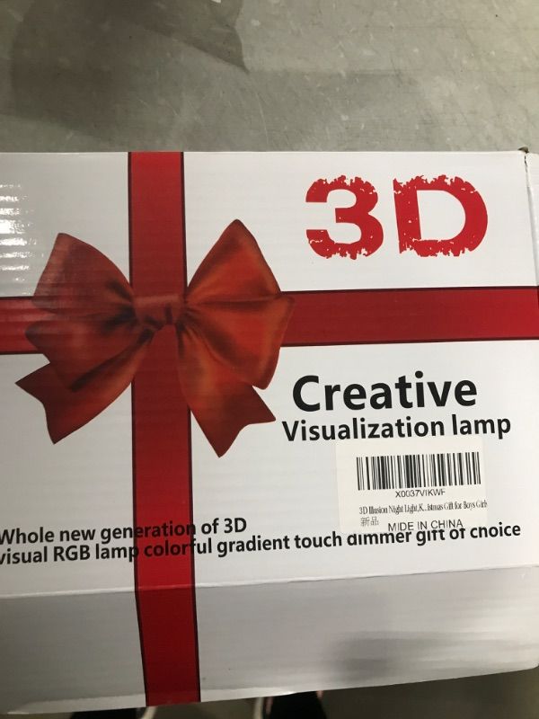 Photo 1 of 3D CREATIVE VISUALIZATION LAMP