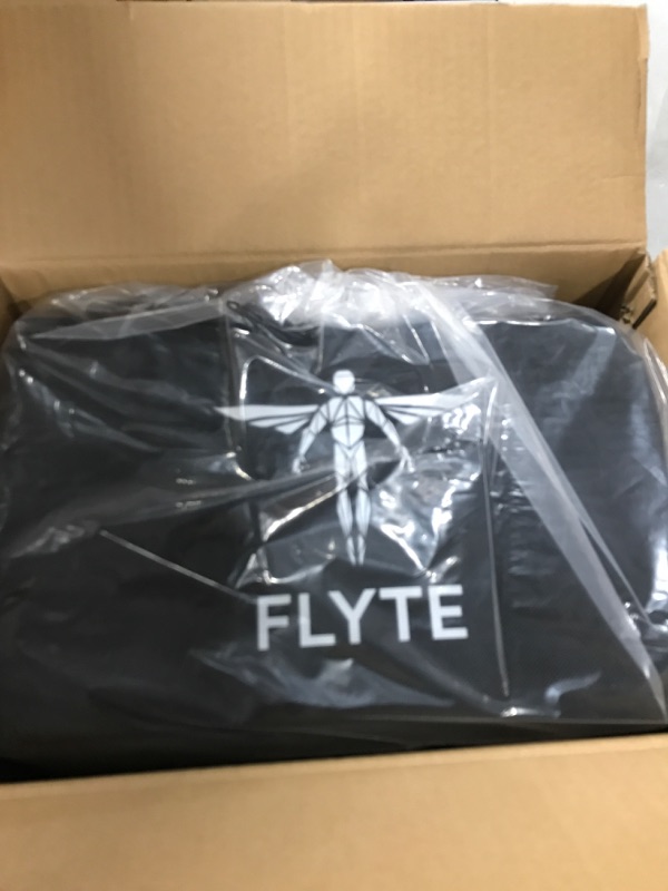 Photo 1 of Exerscribe Flyte Air Compression Boots - Portable Full Leg Recovery System Massager for Circulation & Muscle Recovery - 4 Modes, 30-240mmhg (L) Large