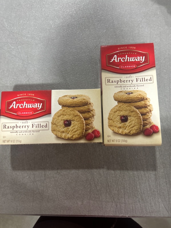 Photo 2 of 2PK - Archway Cookies, Raspberry Filled, 9 Oz