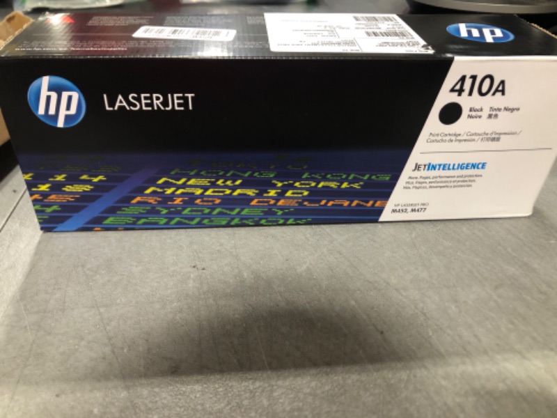 Photo 2 of HP 410A Black Toner Cartridge | Works with HP Color LaserJet Pro M452 Series, HP Color LaserJet Pro MFP M377, M477 Series | CF410A