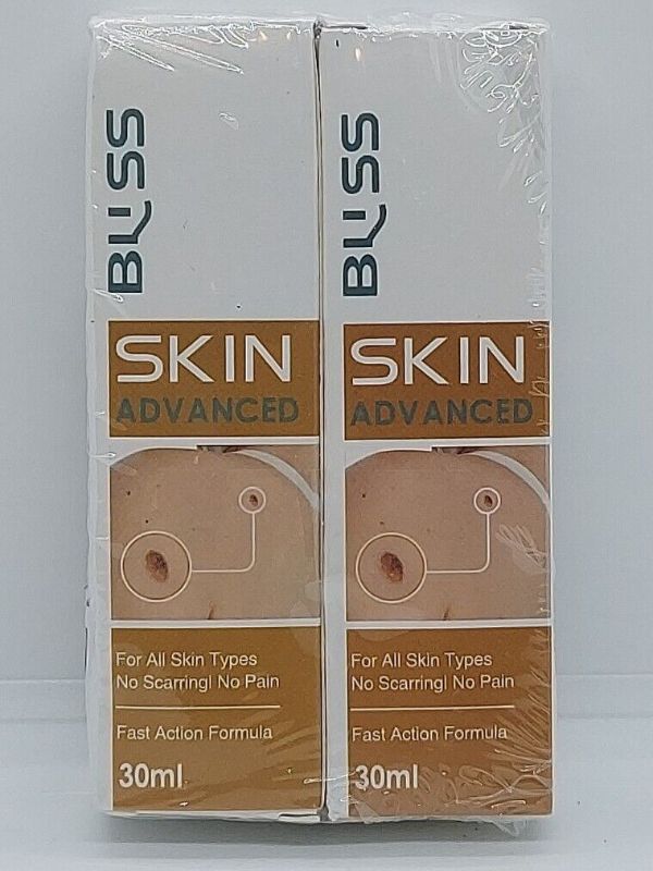 Photo 1 of Bliss Skin - Skin Tag Serum For Skin Tag & Mole Removal 2 Pack 30ML Bottles
