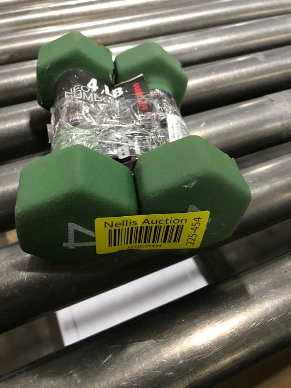 Photo 3 of 
weider 4 lb neoprene weights
