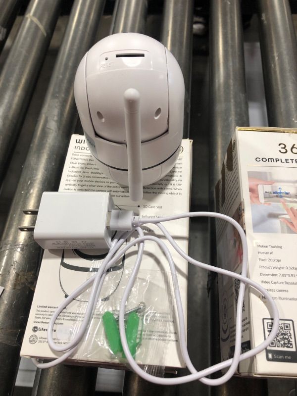 Photo 1 of Lifeware Wi-Fi Enabled Tilt and Pan Camera. unable to test