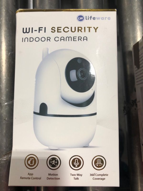 Photo 1 of Lifeware Wi-Fi Enabled Tilt and Pan Camera. unable to test