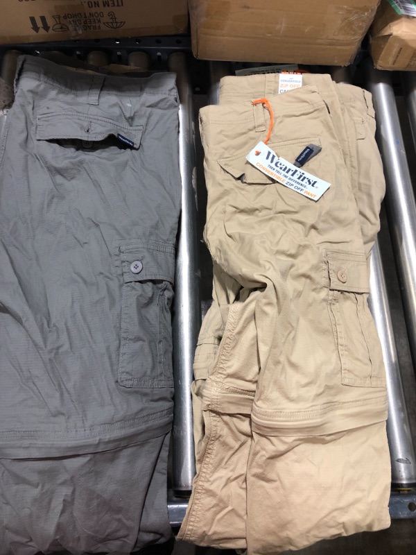 Photo 2 of 5 pair Wearfirst Men's WF Free Band Stretch Cargo Pant  mix of sizes