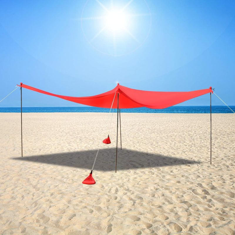 Photo 1 of  Outdoor Manual Retractable Awning Outdoor Sunshade Shelter for Patio, Balcony, Yard, with Adjustable & Versatile Design