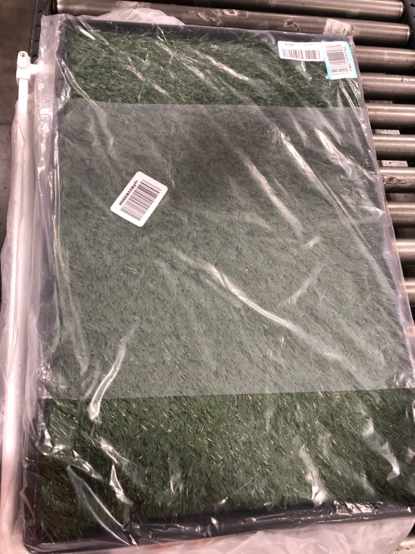 Photo 1 of PETMAKER Replacement Artificial Grass Pee Pads – Set of 3 Pads for Puppy Potty Trainer – Dog Housebreaking Supplies for Puppies or Large Dogs
