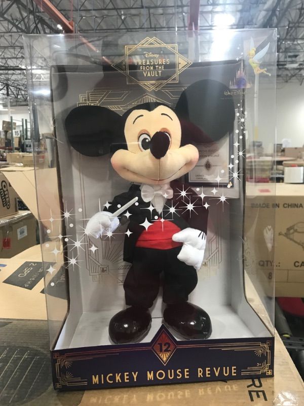 Photo 2 of Disney Treasures From the Vault, Limited Edition Mickey Mouse Revue Plush, Amazon Exclusive Mickey Mouse Revue (December)