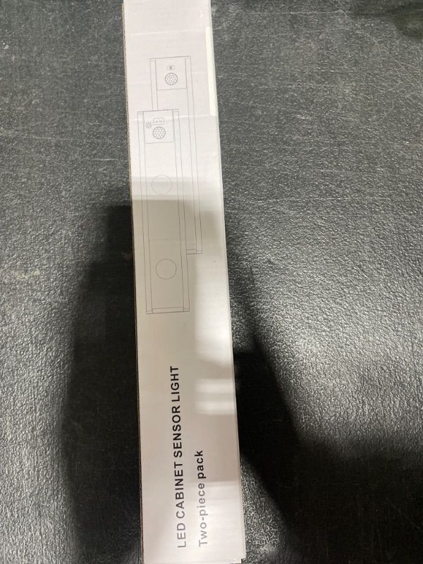 Photo 1 of Yantsai LED Under Cabinet Lighting,Motion Sensor Closet Light,Rechargeable Battery Powered Operated Light for Kitchen,Magnetic Pantry Light for Wardrobe,Shelf(2 Pack 8'') 12''