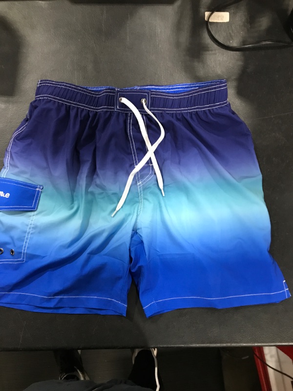 Photo 1 of [Size 36] Men's Swim Trunks - Blues