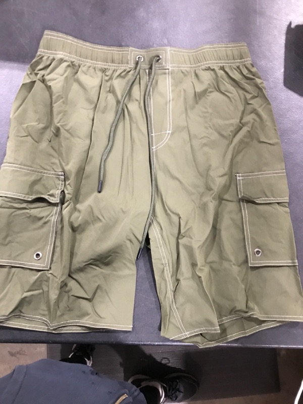 Photo 1 of [Size 36] Mens' Drawstring Shorts- Green