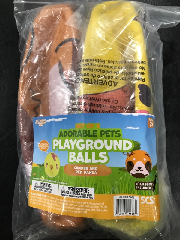 Photo 1 of 3 Pack of Adorable Pet Playground Balls