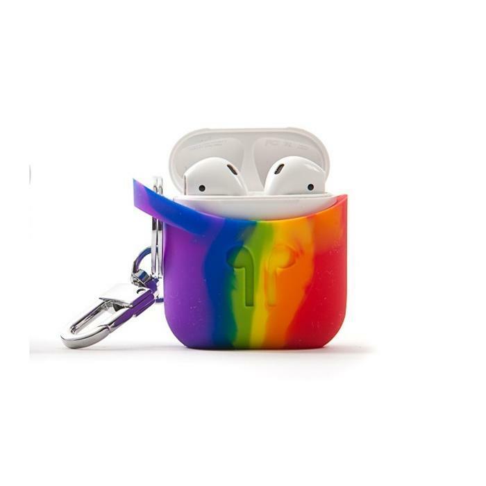 Photo 1 of PodPocket Keyring Silicone Protective Carrying Case for Apple AirPods