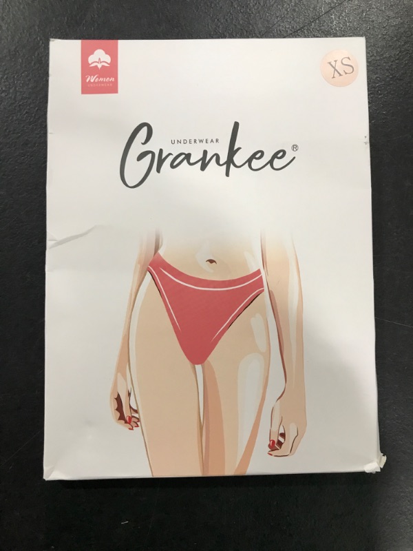 Photo 2 of [Size XS] GRANKEE Women's Breathable Seamless Thong Panties No Show Underwear Pack Bwsnrg X-Small