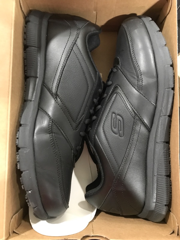 Photo 2 of [Size 14] Skechers Men's Nampa Food Service Shoe 14 Black