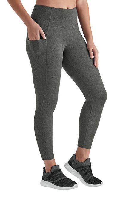 Photo 1 of [Size XL] 2 Pack- Member's Mark Ladies Everyday Ankle Legging- Grey