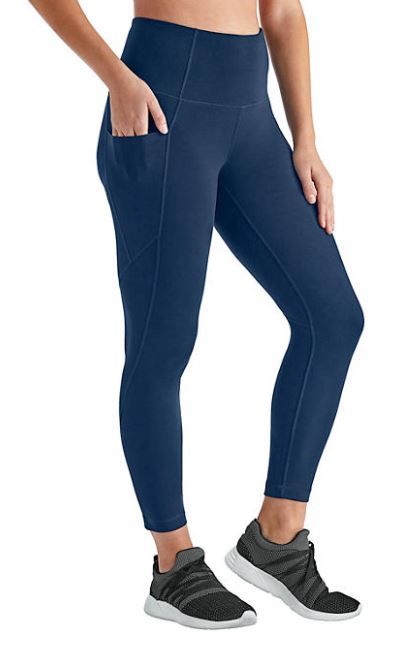 Photo 1 of [Size XL] 2 Pack- Member's Mark Ladies Everyday Ankle Legging- Dark Blue