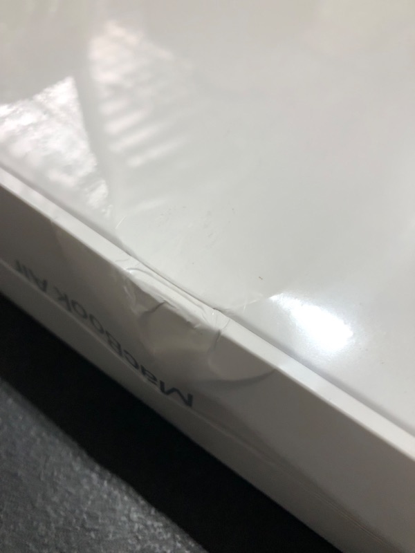 Photo 1 of Apple 2020 MacBook Air Laptop M1 Chip, 13" Retina Display, 8GB RAM, 256GB SSD Storage, Backlit Keyboard, FaceTime HD Camera, Touch ID. Works with iPhone/iPad; Silver 256GB Silver---BRAND NEW, FACTORY SEALED, BOX DAMAGE , OPENED FOR PICTURES AND TEST