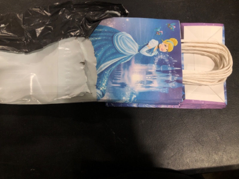 Photo 1 of 16PCS CINDERELLA PRTY GIFT BAGS 