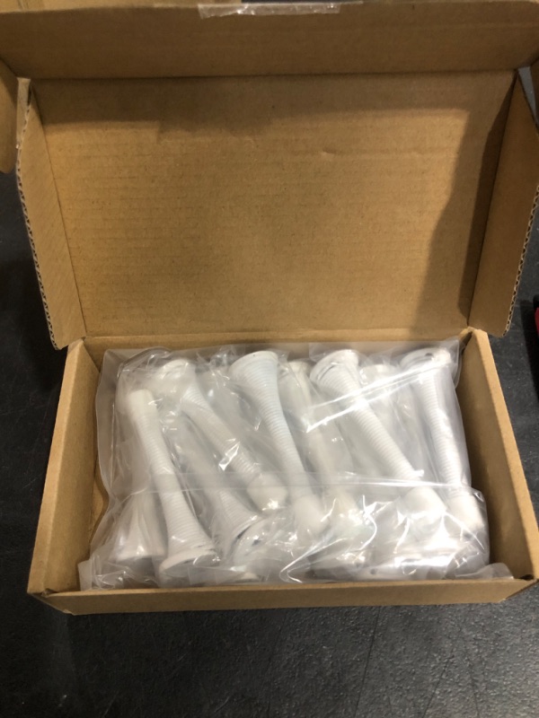 Photo 1 of 15 PACK SPRING DOOR STOPS WITH WHITE TIPS 