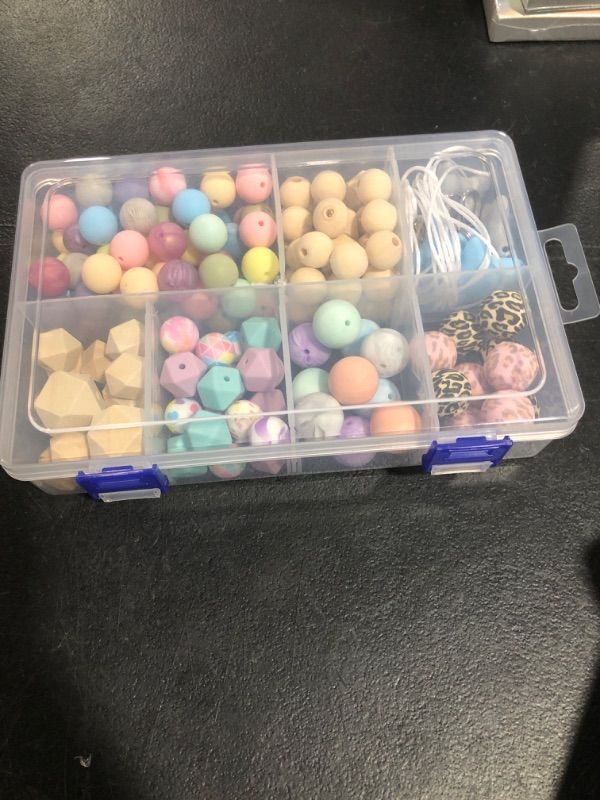 Photo 1 of 153PCS SILICONE BEADS 