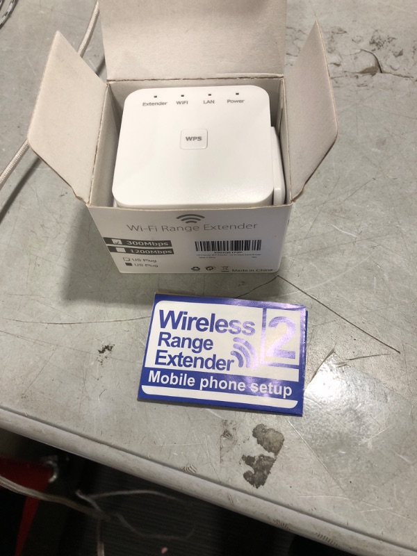 Photo 2 of 2023 Newest WiFi Extender, WiFi Repeater, Covers Up to 9860 Sq.ft and 60 Devices, Ethernet Port, Quick Setup, Home Wireless Signal Internet Booster