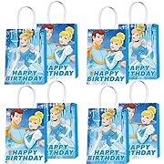 Photo 1 of 16PCS Princess Cinderella Birthday Party Supplies, Birthday Party Bags for Princess Cinderella Birthday Party Decorations
