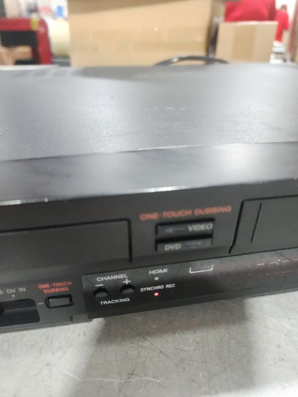 Photo 6 of Sony VHS to DVD Recorder VCR Combo w/ Remote, HDMI