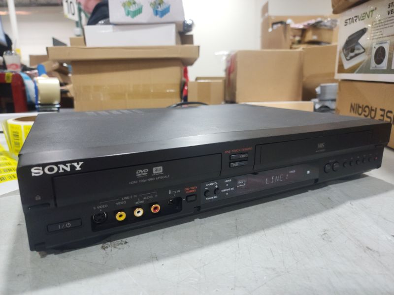 Photo 5 of Sony VHS to DVD Recorder VCR Combo w/ Remote, HDMI