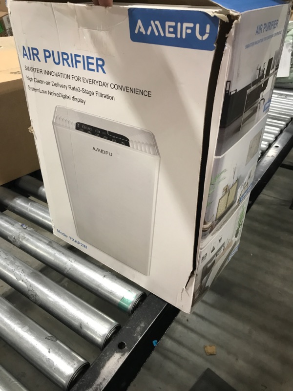 Photo 3 of AMEIFU Air Purifiers for Home Large Room up to 1740ft² with Washable Fliter Cover, Hepa Air Purifiers, H13 True HEPA Air Filter for Wildfires, Pets Hair, Dander, Smoke, Pollen, 3 Fan Speeds, 5 Timer, Sleep Mode 15DB Air Cleaner