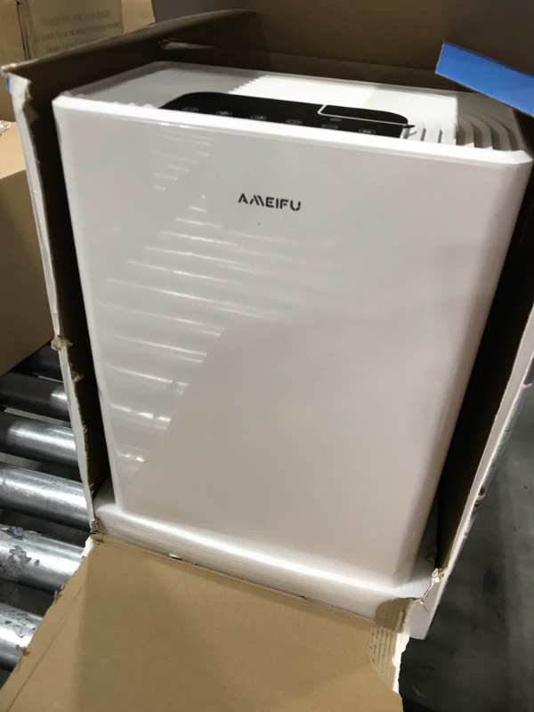 Photo 2 of AMEIFU Air Purifiers for Home Large Room up to 1740ft² with Washable Fliter Cover, Hepa Air Purifiers, H13 True HEPA Air Filter for Wildfires, Pets Hair, Dander, Smoke, Pollen, 3 Fan Speeds, 5 Timer, Sleep Mode 15DB Air Cleaner