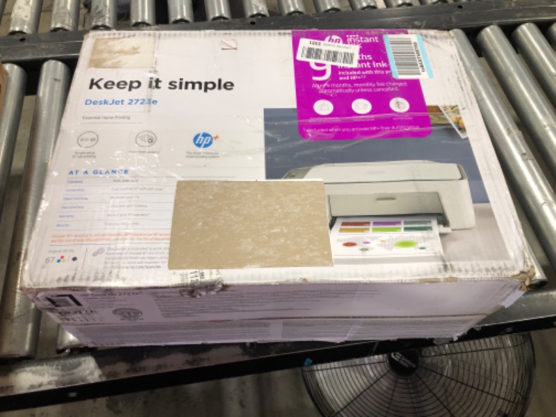 Photo 2 of HP DeskJet 2723e All-in-One Printer with Bonus 9 Months of Instant Ink