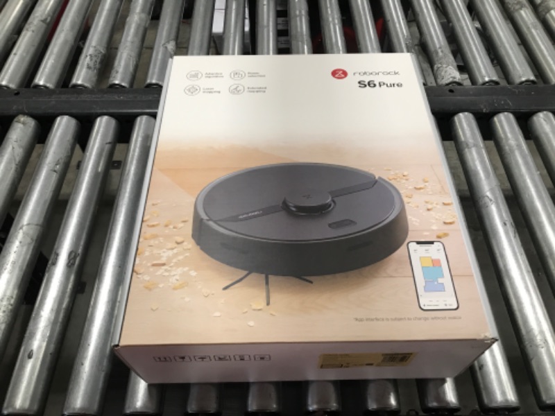 Photo 2 of Roborock S8 Pro Ultra Robot Vacuum and Mop, Auto-Drying, Self-Washing, Liftable Dual Brush & Sonic Mop, 6000Pa Suction, Self-Refilling, Self-Emptying, Obstacle Avoidance, Black (RockDock Ultra Series) S8 Pro Ultra(Black)