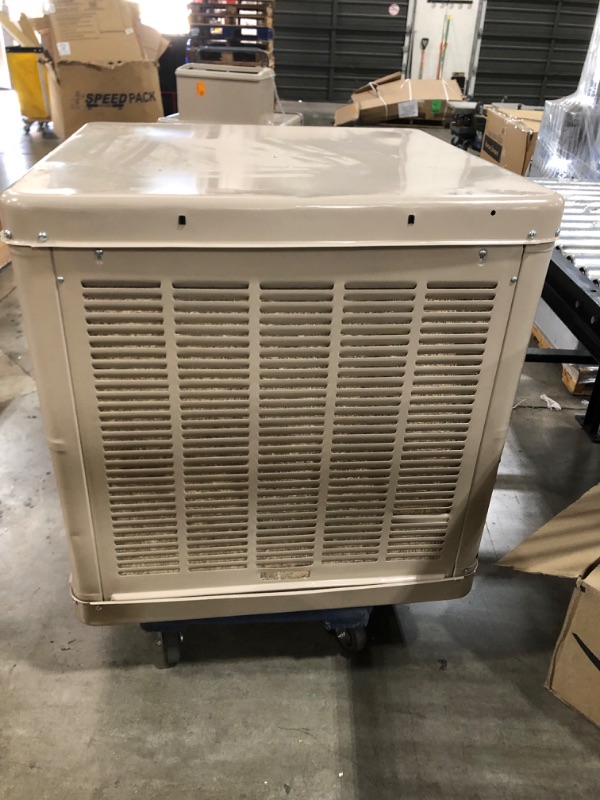 Photo 4 of 4600 CFM Side-Draft Wall/Roof Evaporative Cooler for 1700 sq. ft. (Motor Not Included)
