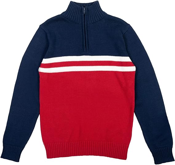 Photo 1 of Cozeeme Half Zip Long Sleeve Sweater Little Kid to Big Kid SIZE XL 