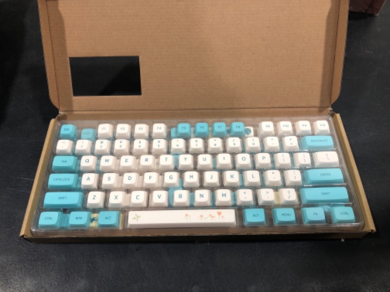 Photo 2 of ONECAP 128 XDAS keycaps Dye-Sublimated Keycap for MX Switch Keyboards for Wired USB Mechanical Gaming Keyboard