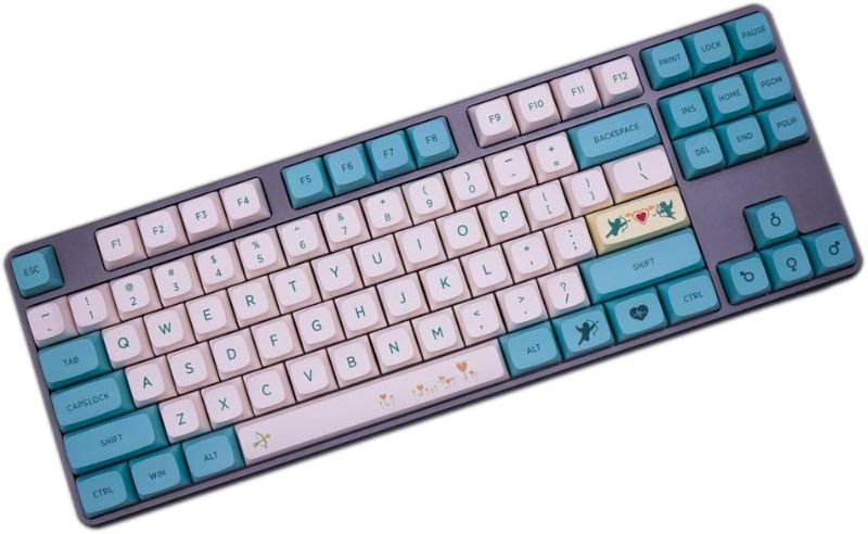 Photo 1 of ONECAP 128 XDAS keycaps Dye-Sublimated Keycap for MX Switch Keyboards for Wired USB Mechanical Gaming Keyboard