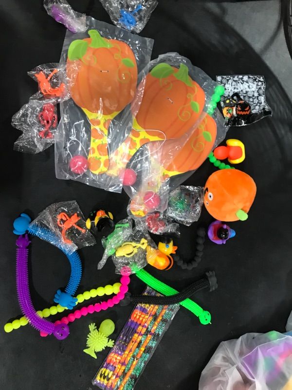 Photo 1 of 41Pcs Halloween Toys Assortment for Kids Girls Boys Halloween Party Favors, Pumpkin Plush Decrations, Trick or Treating, Halloween Prizes (Halloween)
